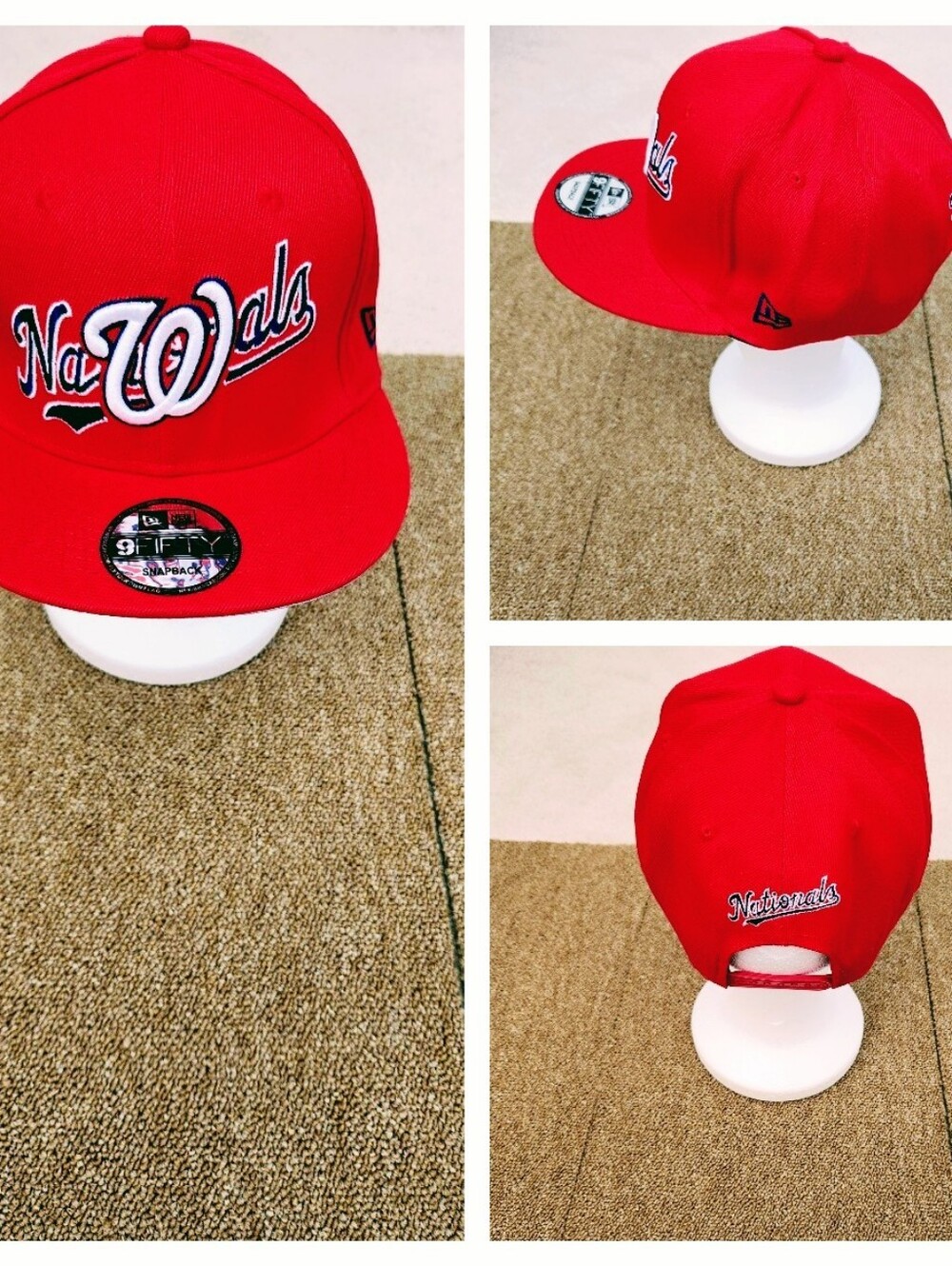 WASHINGTON NATIONALS MLB BASEBALL SNAPBACK HAT.